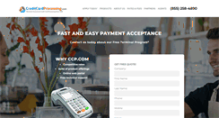 Desktop Screenshot of creditcardprocessing.com